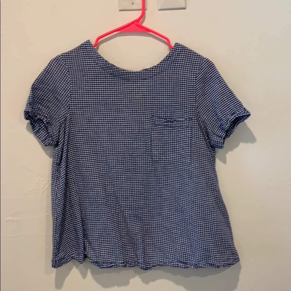 Gingham top